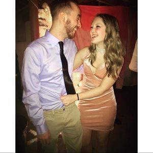 Forever21 Velvet Choker Dress